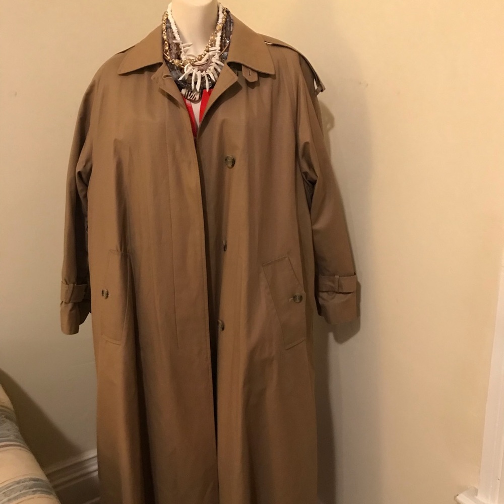 Evan picone trench coat